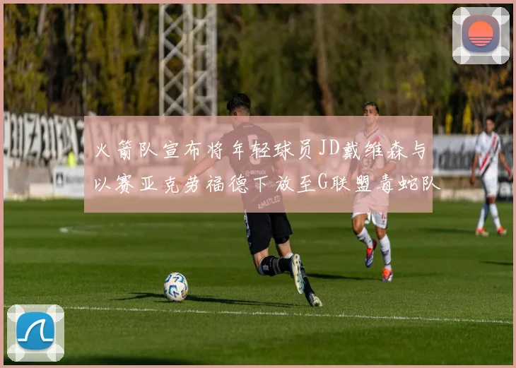 火箭队宣布将年轻球员JD戴维森与以赛亚克劳福德下放至G联盟毒蛇队进行锻炼