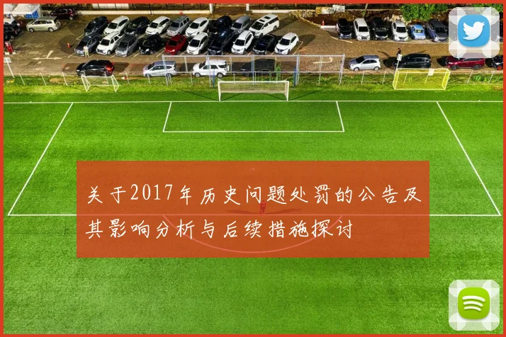 关于2017年历史问题处罚的公告及其影响分析与后续措施探讨